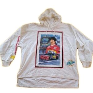 Speed Zone Presents Original Art Wear Sam Bass Jeff Gordon Sweater Hoodie Sz. XL